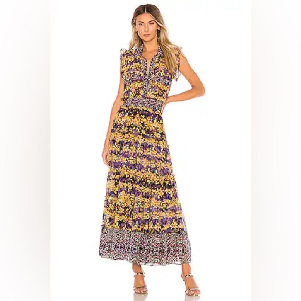 Misa Los Angeles Trina floral dress